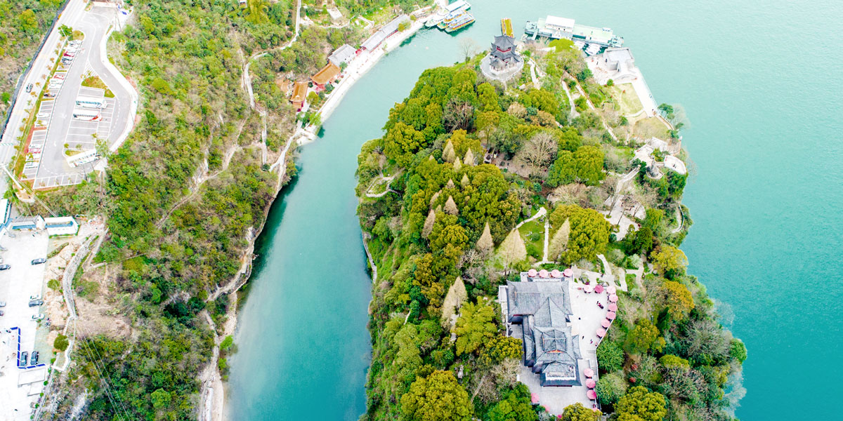 长江三峡三游洞景区